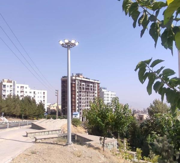 بوستان اقاقیا روشن شد بوستان اقاقیا روشن شد