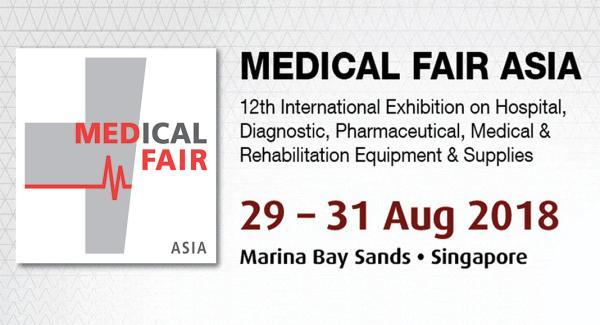 نمایشگاه پزشکی آسیا، سنگاپور آگست 2018نمایشگاه پزشکی آسیا، سنگاپور آگست 2018 (MEDICAL FAIR ASIA)